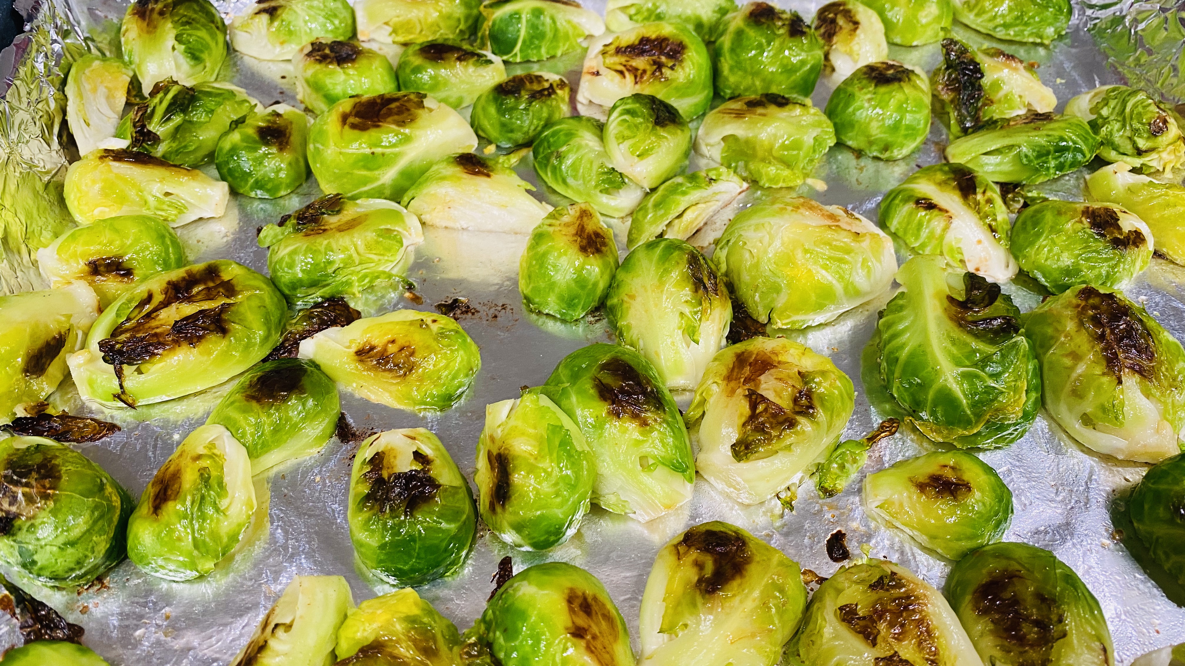 Brussels Sprouts with desi fusion
